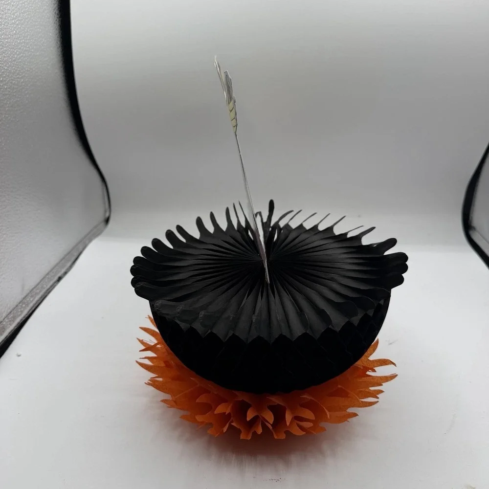 Vintage Witch Potion Cauldron Brew Witches Diecut Honeycomb Halloween Decor 1987